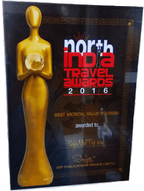 Best Medical Travel Service Provider Award at India
